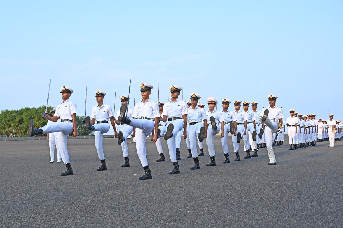 Indian Naval Academy tweet media