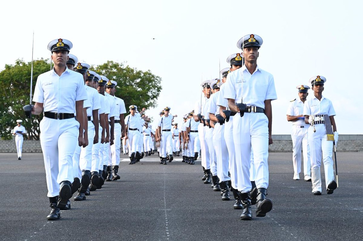 Indian Naval Academy tweet media