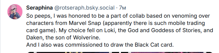 rot_seraph's tweet photo. yo peoplers
this
https://t.co/IsLUgWJXs5
i dont really feel like posting me drawings on this god forsaken place so we got one funky lil competing social media app https://t.co/Yrpc8RqilZ