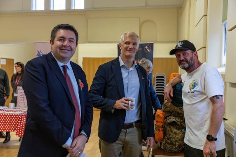 AlistairCarns's tweet photo. Really positive visit with Veterans in Telford. My deep thanks to organisations like @telfordmind and the volunteers that support them for playing such a critical role in the lives of our veterans. Thanks to @ShaunDaviesMP for inviting me and to all the team. There was in excess of several hundred years of military experience in the room and it was great to hear and share their stories. @VeteransGovUK @DefenceHQ @BritishArmy @RoyalMarines @RoyalNavy @RoyalAirForce