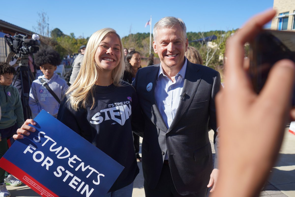 Team Stein is working tirelessly to get out the vote, defend our governorship, and elect Democrats up and down the ballot this November. I couldn’t be prouder of the coalition we’ve built. Now, let’s keep going!