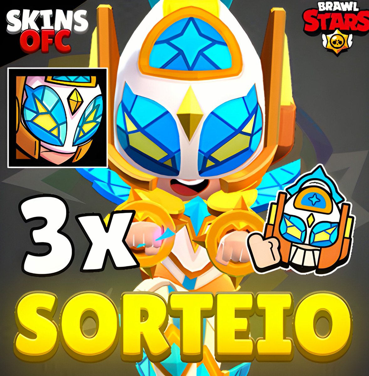 SKINS014's tweet photo. 𝙎𝙊𝙍𝙏𝙀𝙄𝙊!!!
3x ᴍᴀx ᴀɴɢᴇʟɪᴄᴀʟ!

⚠️ʀᴇɢʀᴀs:
• Dar RT e CURTIR esse post 

𝗢𝗽𝗰𝗶𝗼𝗻𝗮𝗹*
•seguir: @SKINS014
Usa o código: 𝙎𝙠𝙞𝙣 (na loja do brawl stars)
•se inscrever no meu canal: https://t.co/UEP0tr2LoX

🗓️Resultado: 7 de novembro 
Boa sorte á todos 😁❤️ https://t.co/tGYkvn5Vr9