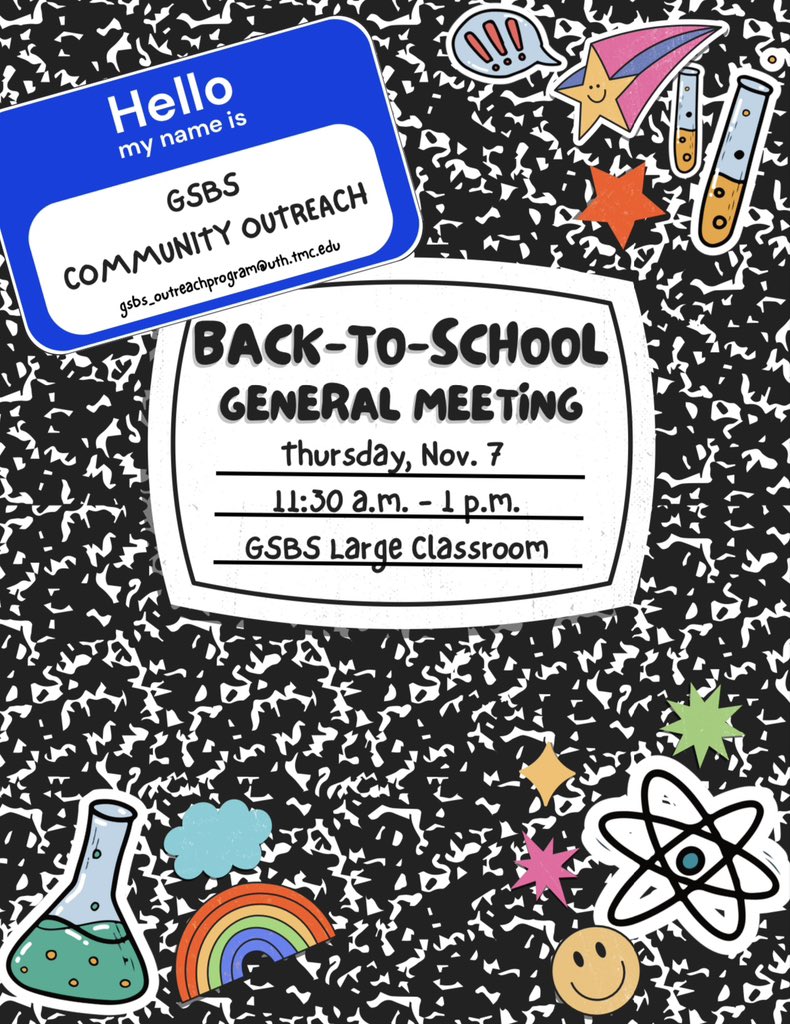GSBS Community Outreach tweet media