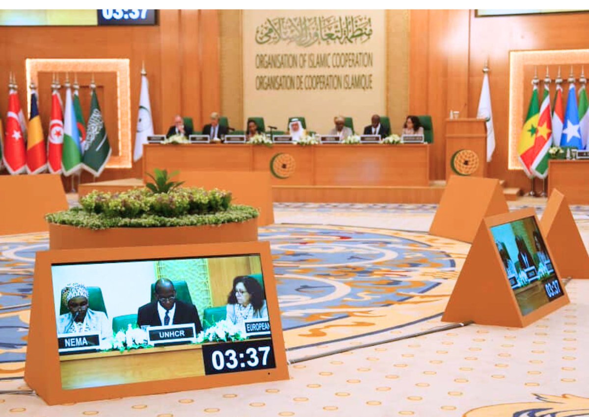 GnonKond's tweet photo. At the #Jeddah Donor Conference with @KSRelief_EN &amp; @OIC_OCI. 

- Our goal : securing at least USD 500 million to support life-saving interventions in the Sahel &amp; Lake Chad region.

Solidarity is essential to address this crisis. Every contribution counts. #SahelSolidarity https://t.co/wY3gqo8YL0