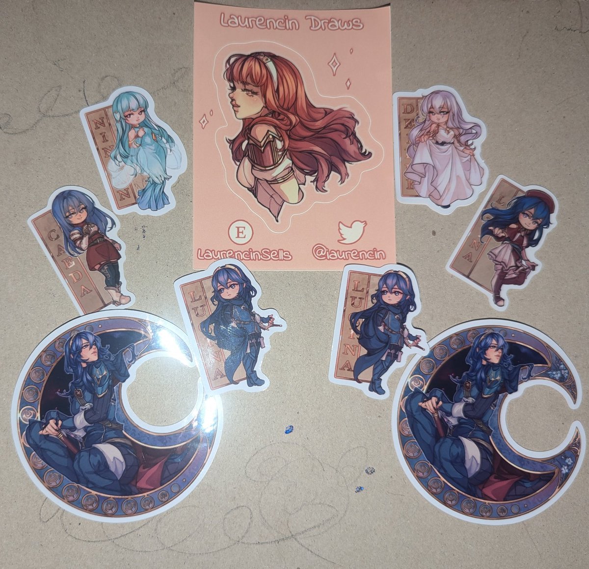 OrbsforKent's tweet photo. I keep forgetting to make this post, but my order from @Iaurencin arrived the other day and sooner than I expected! Everything is so gorgeous and I love it so much! Thank you! https://t.co/6mM4xBBDEj