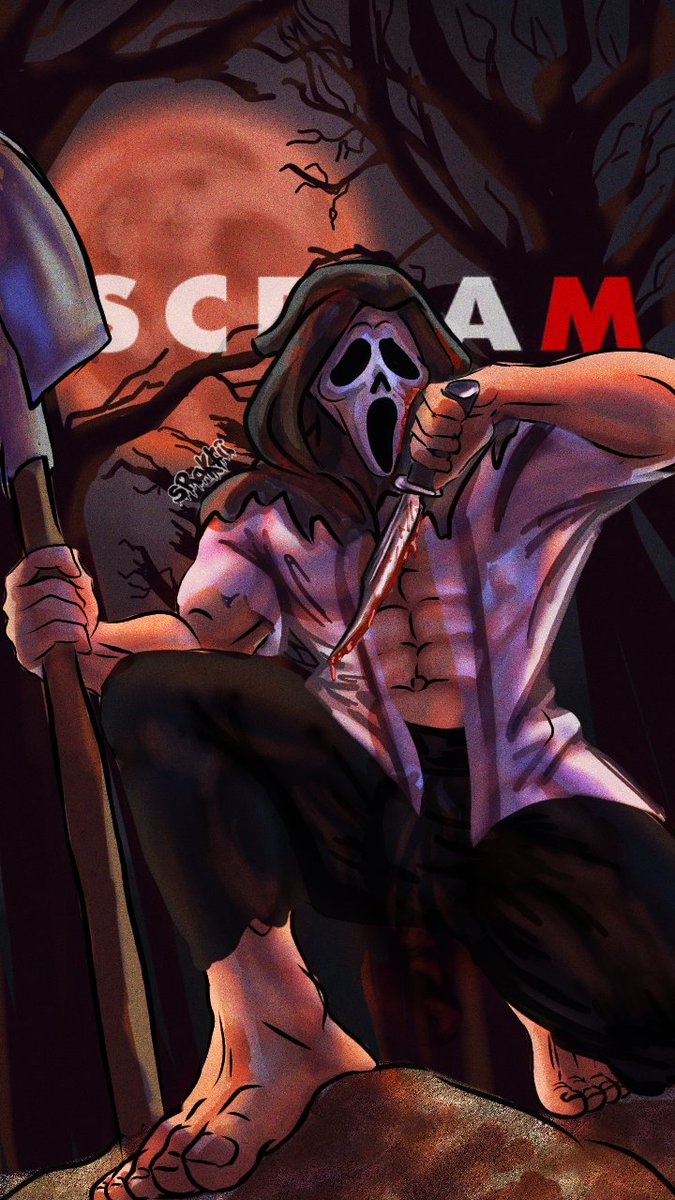 SBRacoon_'s tweet photo. Somewhere in the middle of the night 👀

#bara #nsfw #ghostface #gay https://t.co/uoC8bSACWS