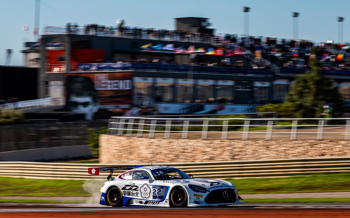 amgmotorsport's tweet photo. #FIAMGames - Some impressions from today’s #FIAMGamesGT action at @CircuitValencia. 🥇🏁

Team Germany takes the overall win in the main race, with Team Switzerland in P3 and Team Chinese Taipei in P8.

🔜 We have GT Sprint coming up tomorrow, don’t miss out on this one. 🙌

#AMG https://t.co/VaX2nVuld7