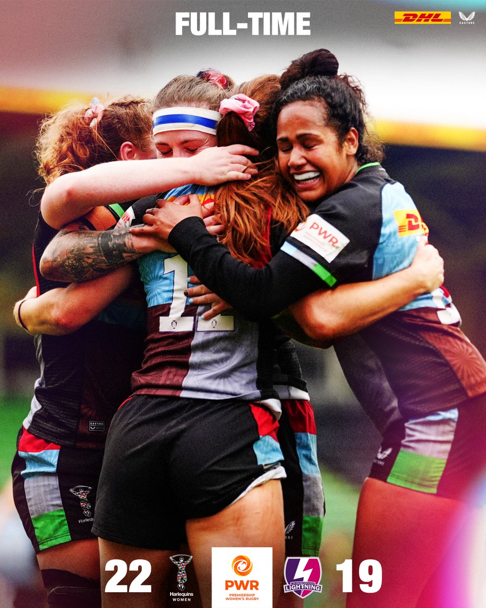 HarlequinsWomen's tweet photo. WHAT A FINISH!  😱

#COYQ #HARvLOU #TheGameChanger https://t.co/RGwwZXNOfy