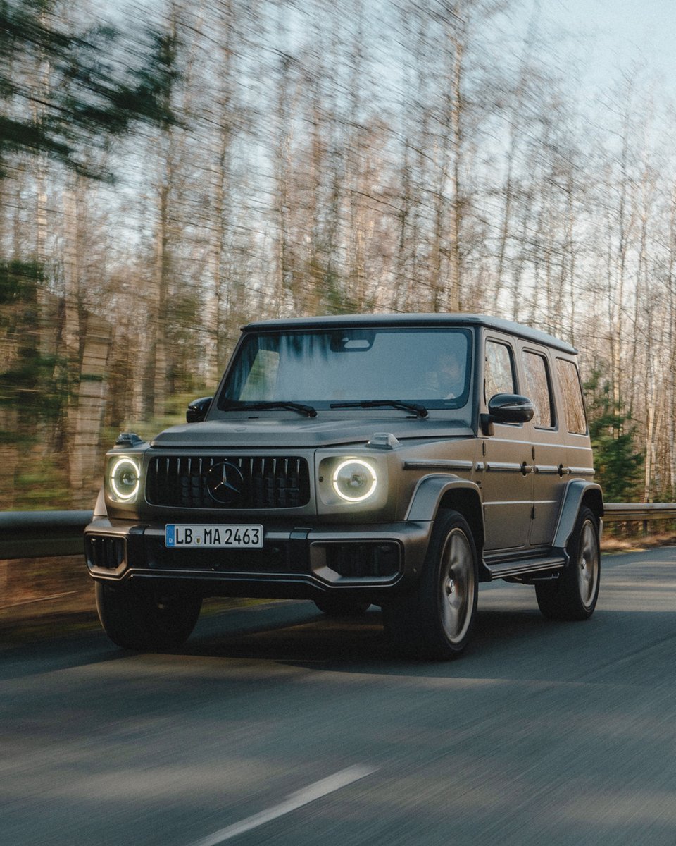 MercedesBenzInd's tweet photo. Where the thrill of adventure meets unmatched performance—the new Mercedes-AMG G 63
#MercedesAMG #TheGClass #TheRiseOfThrill #MercedesBenzIndia https://t.co/TJY6af2g2k