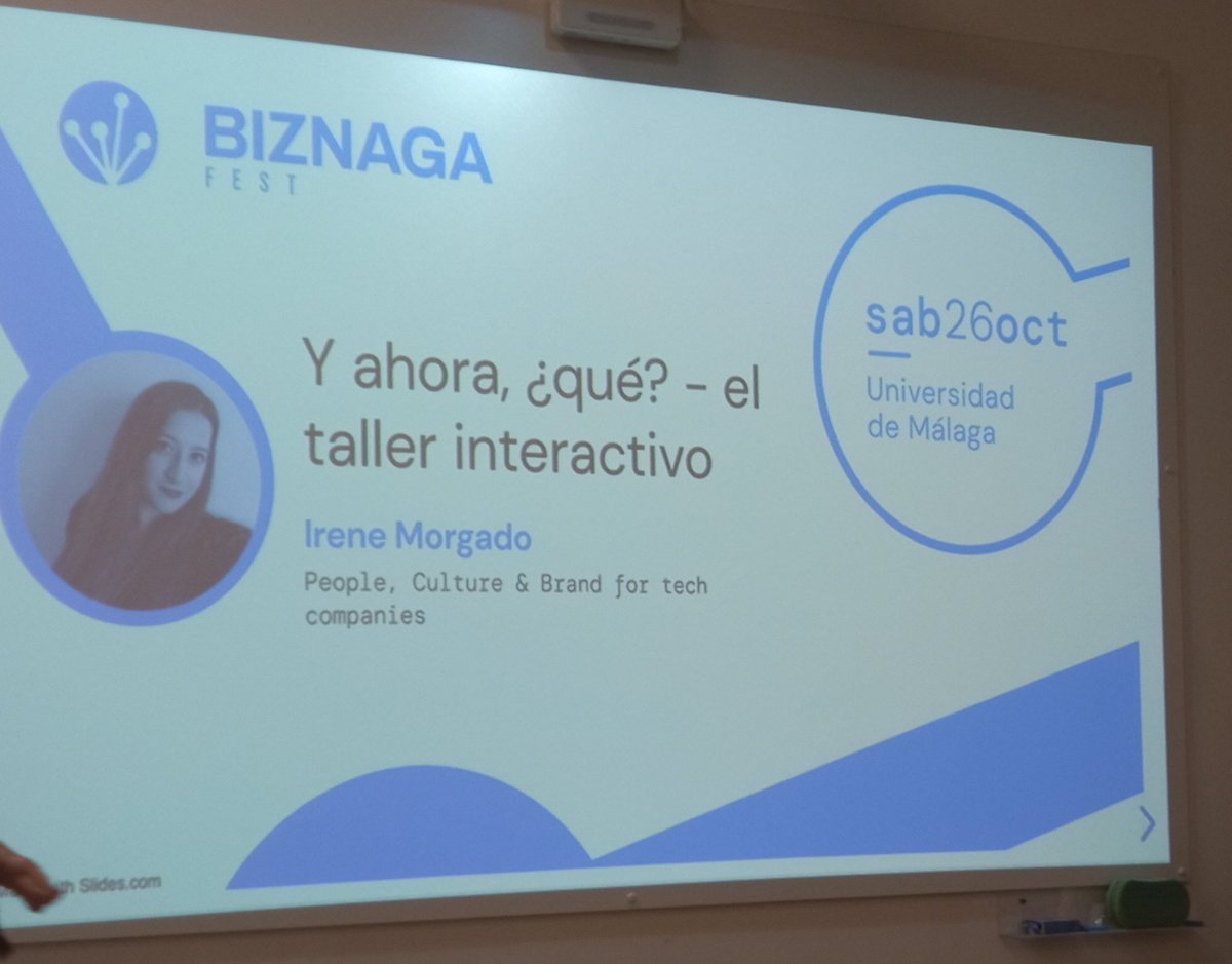 JavierStark800's tweet image. @IrnMM nos enseña algunos tips a la hora encontrar trabajo y para las entrevistas.
#biznagafest24 #BiznagaFest2024