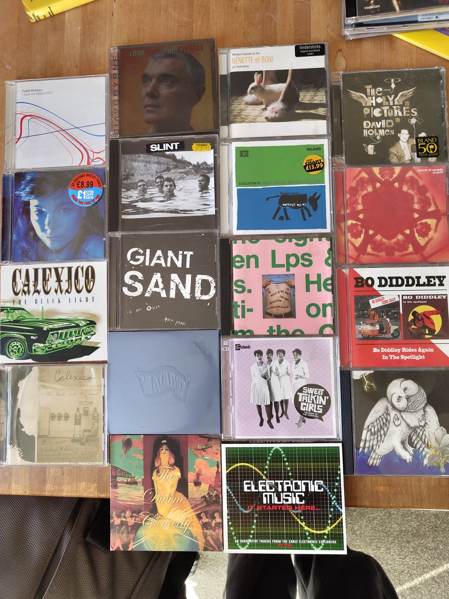 Matt Jones (@maffrj) on Twitter photo Raided the cheap CD boxes on the counter at <a href="/noiseannoys78/">noiseannoys78</a>. Get yourself along, plenty of great stuff still there. Raided the cheap CD boxes on the counter at <a href="/noiseannoys78/">noiseannoys78</a>. Get yourself along, plenty of great stuff still there.
