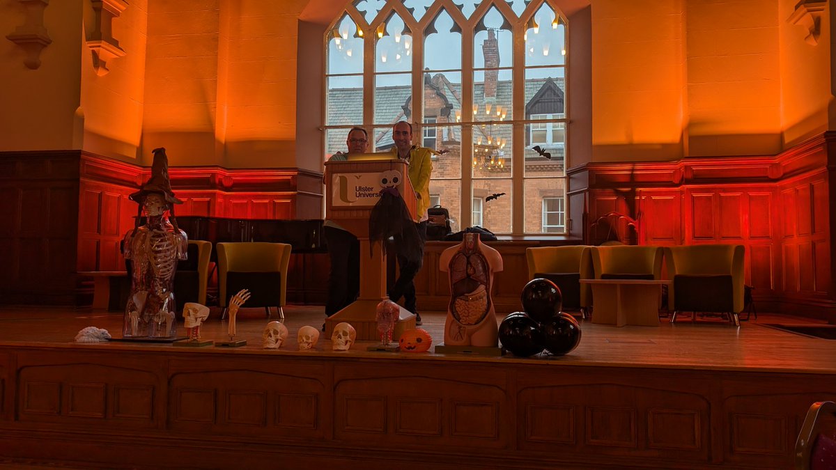 Gemma Wild (@gemawild) on Twitter photo Martha Magee Great Hall looking Spooky for a School of Medicine Halloween Quiz 🕸️ <a href="/UlsterUni/">Ulster University</a> <a href="/UlsterUniMed/">School of Medicine | Ulster University</a> <a href="/ClarePuddifoot/">Clare Puddifoot</a> Martha Magee Great Hall looking Spooky for a School of Medicine Halloween Quiz 🕸️ <a href="/UlsterUni/">Ulster University</a> <a href="/UlsterUniMed/">School of Medicine | Ulster University</a> <a href="/ClarePuddifoot/">Clare Puddifoot</a>