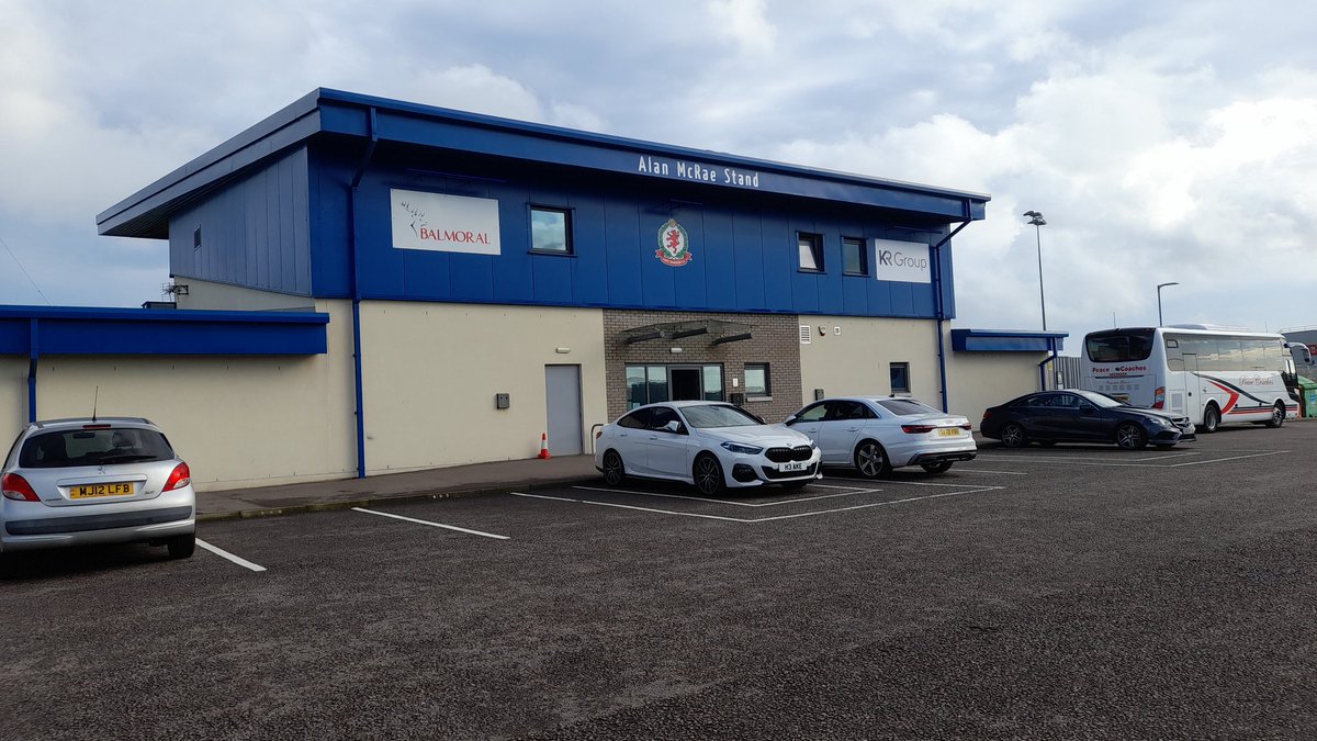 Stadiums of Scotland 

Balmoral Stadium, Cove