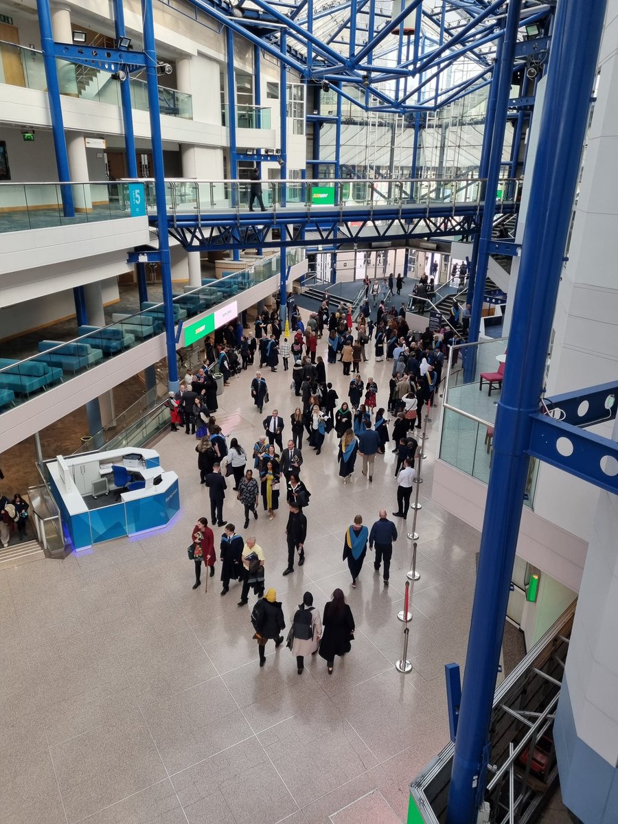 I'm excited to be at Birmingham Symphony Hall for today's <a href="/OpenUniversity/">The Open University</a> ceremony. #oufamily