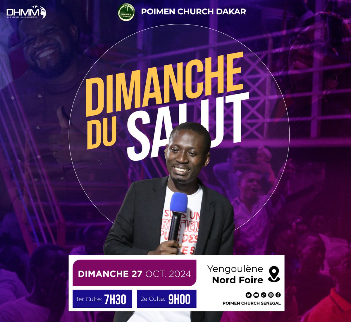 pmc_sn's tweet photo. Un dimanche qui te donne occasion de te réjouir dans la parole et la joie d’être en christ🎊😊

Vient et ta vie sera plus la même et ne vient surtout pas seul🎉🎊 

#pmcsn #poimenchurchsenegal #churchvibes https://t.co/rfOvlgoFK1