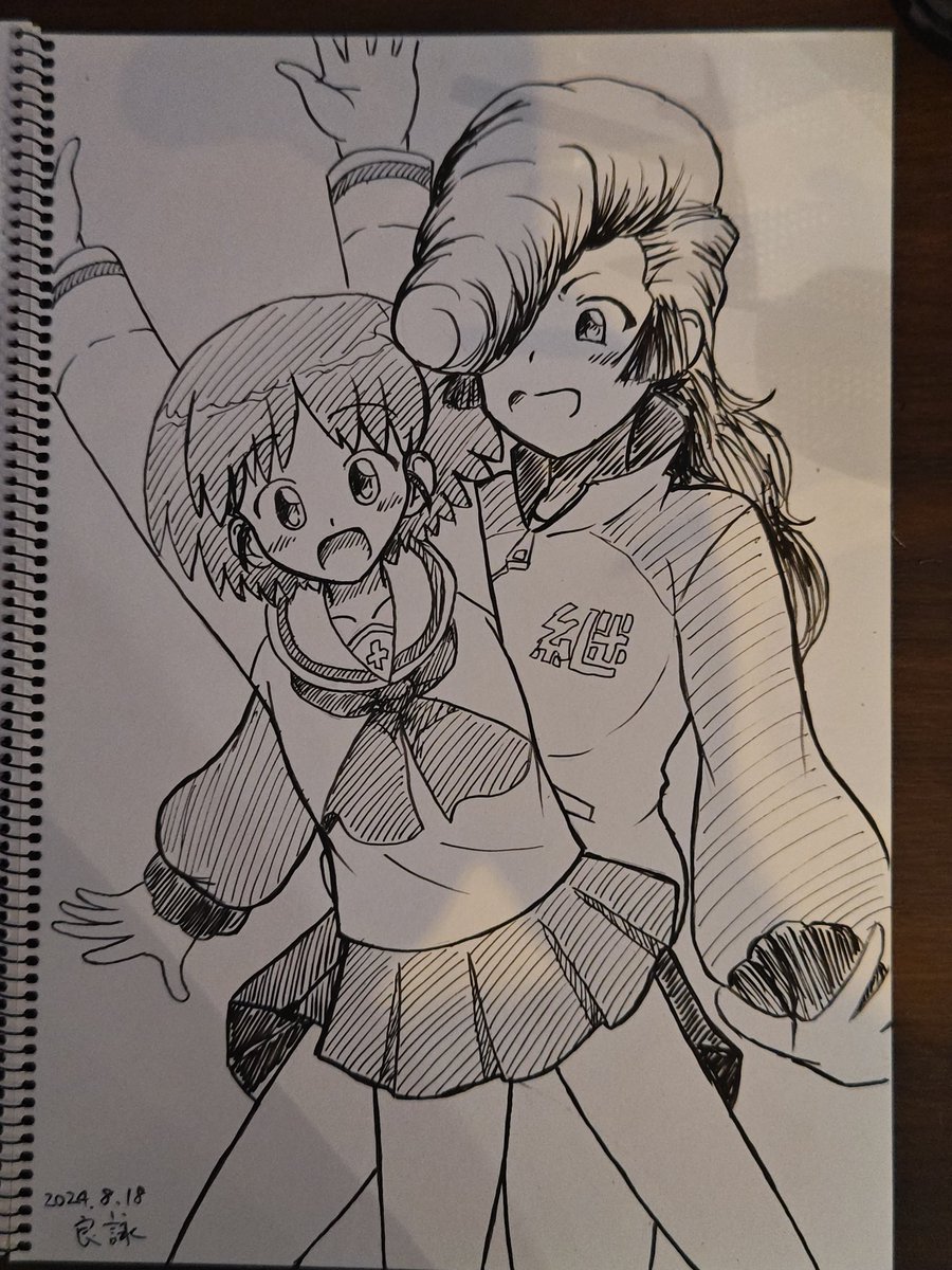 しごおわ!
このペアだと、ユリは桂利奈ちゃんにふりまわされそうw 