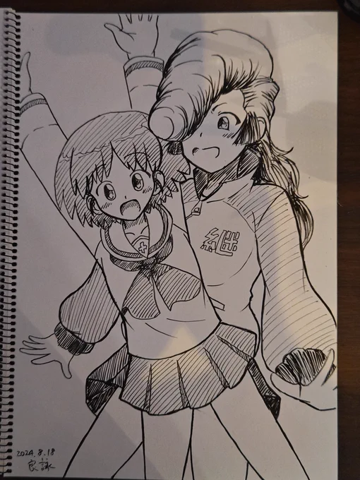 しごおわ!
このペアだと、ユリは桂利奈ちゃんにふりまわされそうw 