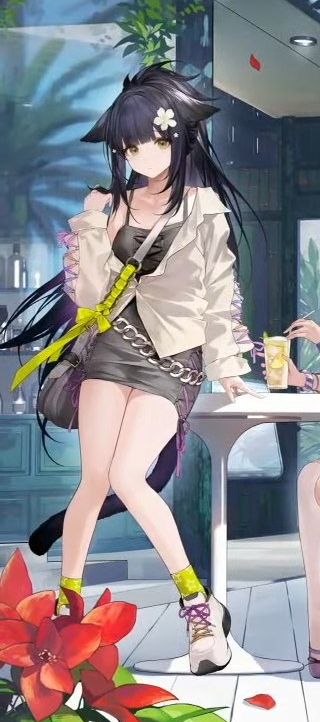 アーミヤ(アークナイツ) 「うっうわああああああああああああああああああああああああああ!!!!!!!!!!」|クマムのイラスト