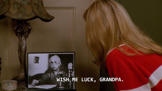 Never forget, Phoebe Buffay's grandfather was Albert Einstein.