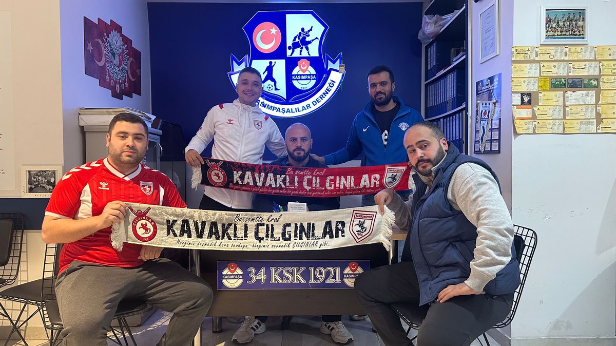 Kvc1965's tweet photo. Semtlerin efendisi Kasımpaşa’ya selam olsun…  Başarılar Samsunsporum 🔴⚪️ #Kasımpaşa #Samsunspor https://t.co/gVcfGSXMG7