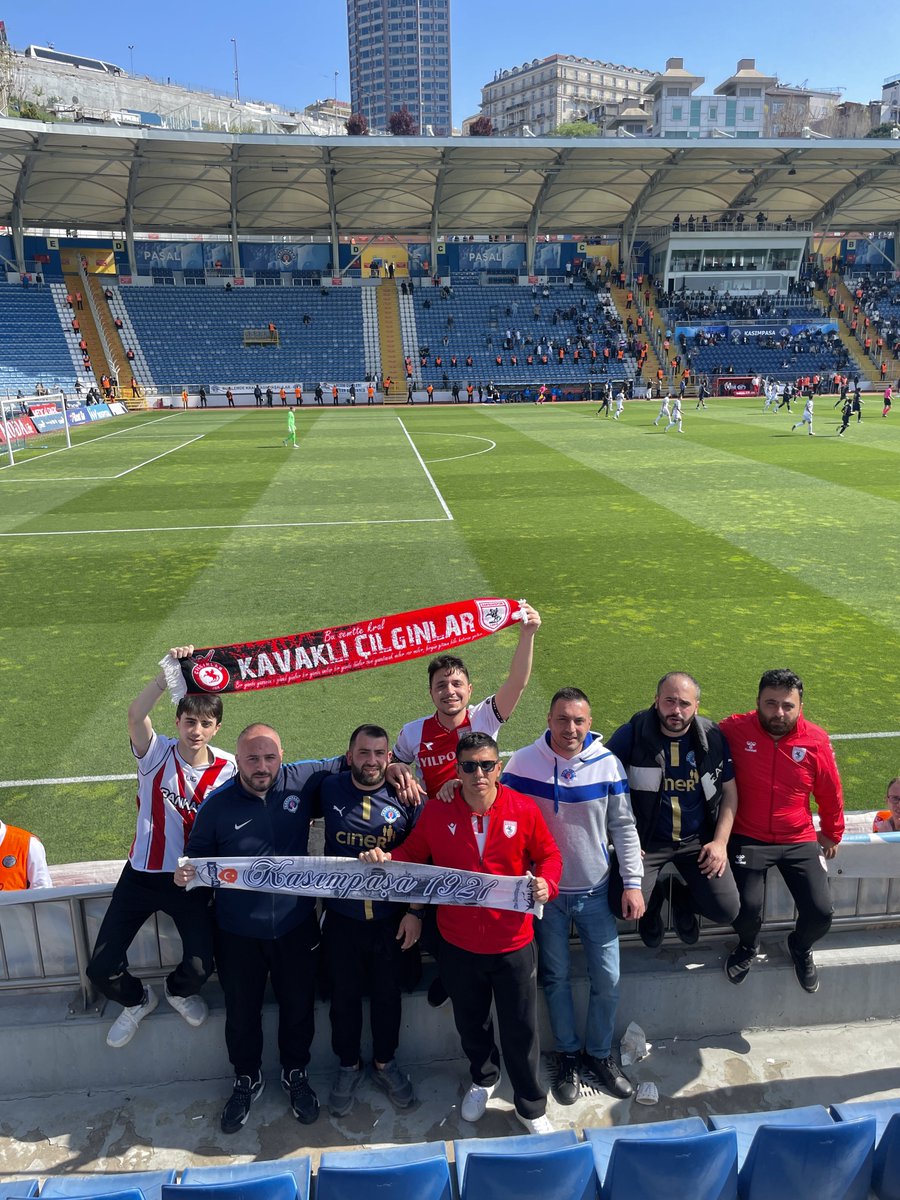 Semtlerin efendisi Kasımpaşa’ya selam olsun…  Başarılar Samsunsporum 🔴⚪️ #Kasımpaşa #Samsunspor