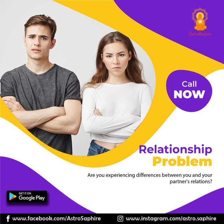 AstroSaphire's tweet photo. Are you experiencing differences between you and your partner's relations? Don't let that difference turn out into a deep trench. Talk to the experienced astrologers and ask for the remedies that can fill in the gaps for you.

For consultation call: +919311203400
#AstroSaphire https://t.co/6E4RaQ1pCO