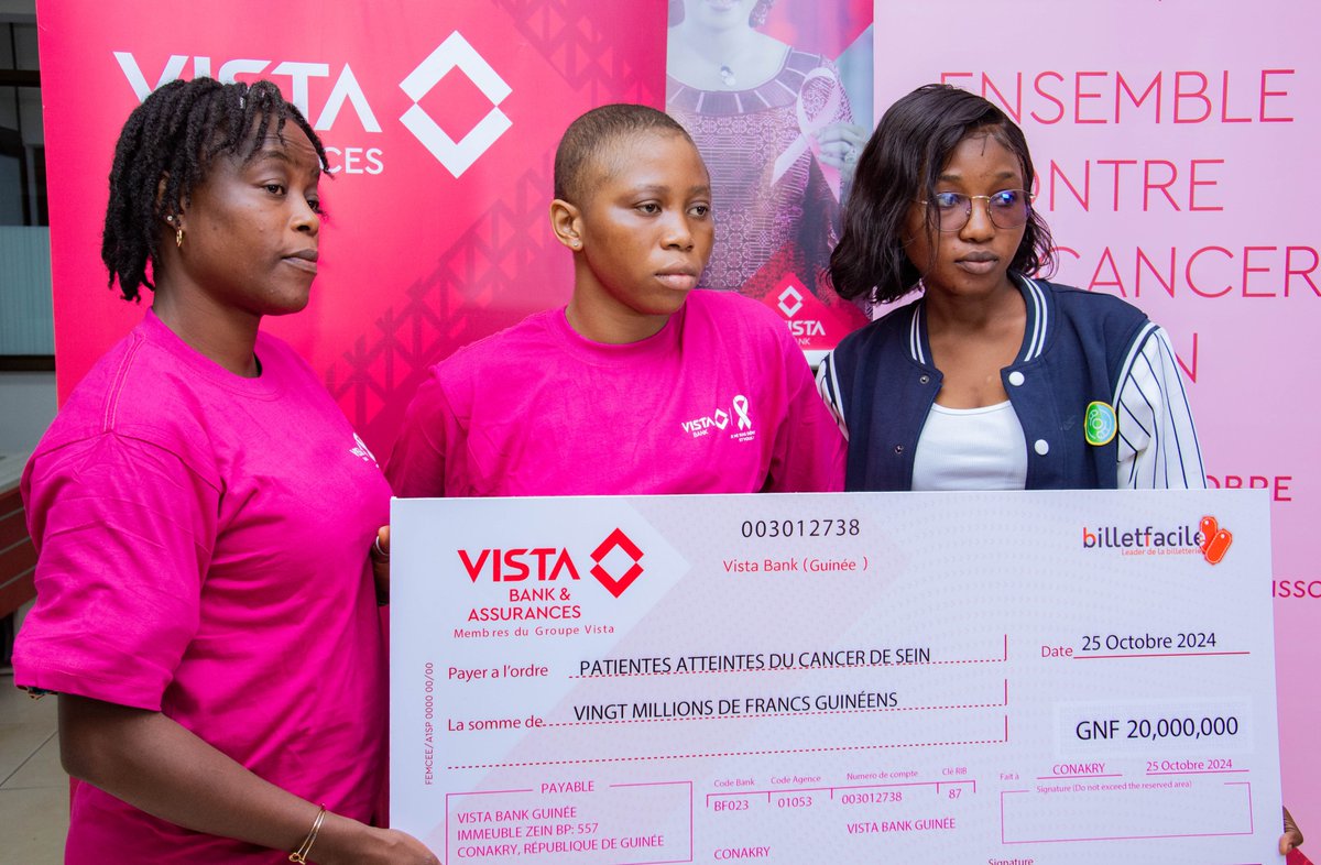 Vista Bank Guinée tweet media