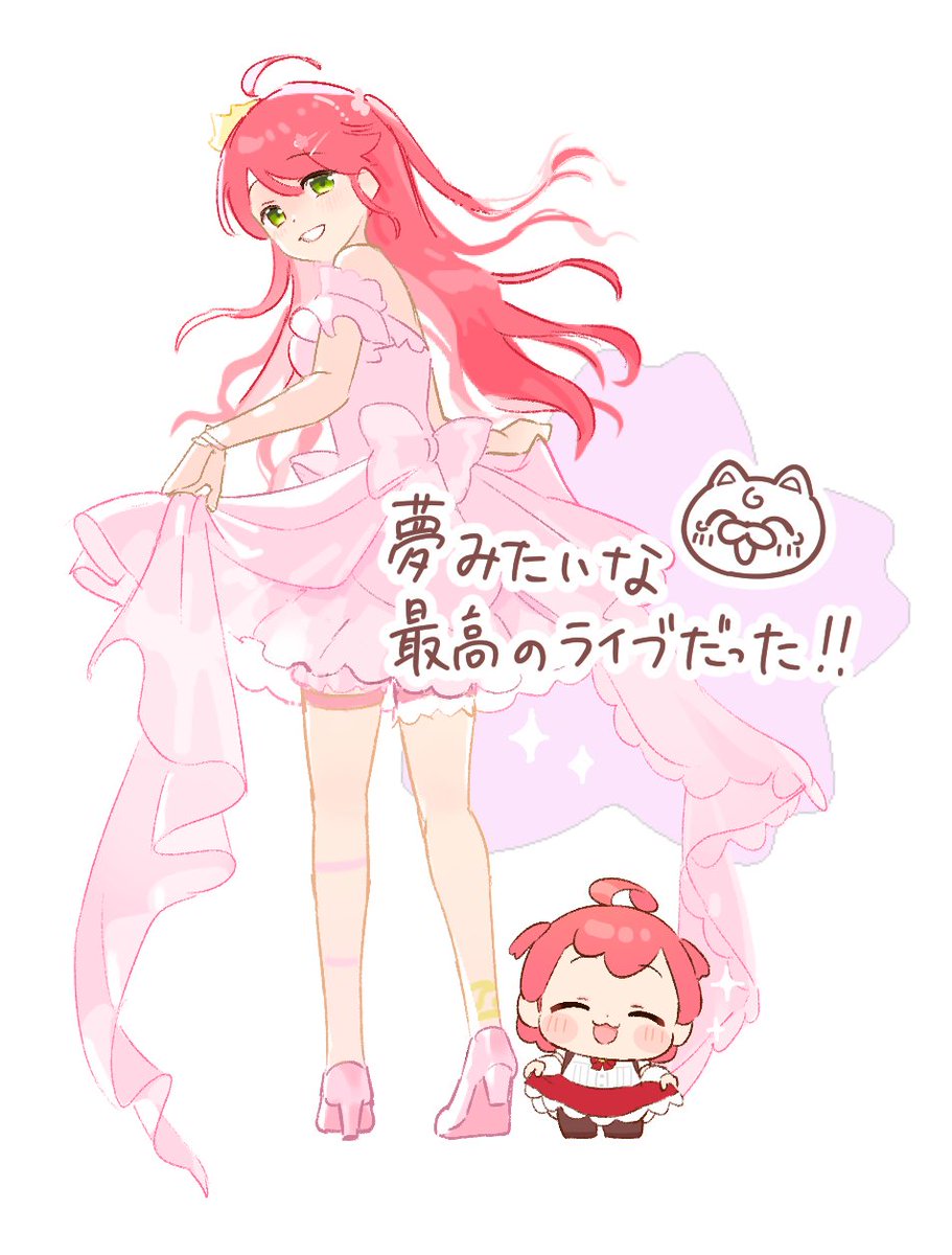 ソロライブおつみこー！！🥹🌸 #咲き誇るみこち #miko_Art