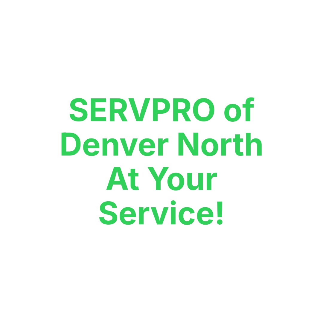 SERVPRODenverN's tweet photo. When any type of natural disaster, big or small, strikes your property, our storm damage professionals are near you and available when you need storm damage clean-up, repair, or restoration. #SERVPRO #servproDenverNorth #waterdamagecleanupDenverCO #molddamagecleanupDenverCO https://t.co/Nf3otXXEg2