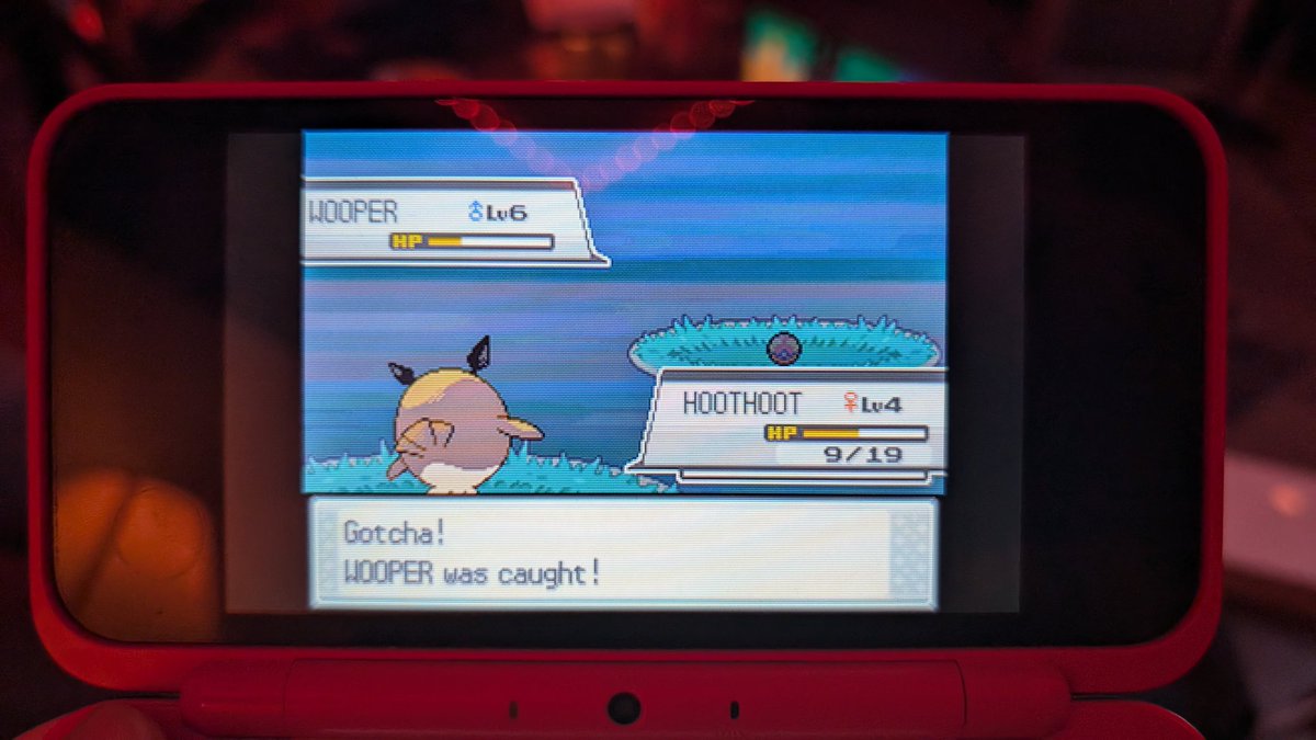 jickboshap's tweet photo. Shiny #2 for my SoulSilver Shiny Badge Quest

Static failed but I will gladly take a Wooper at 1427 REs! On to Bugsy and the next hunt! https://t.co/YvLuxIuIX0