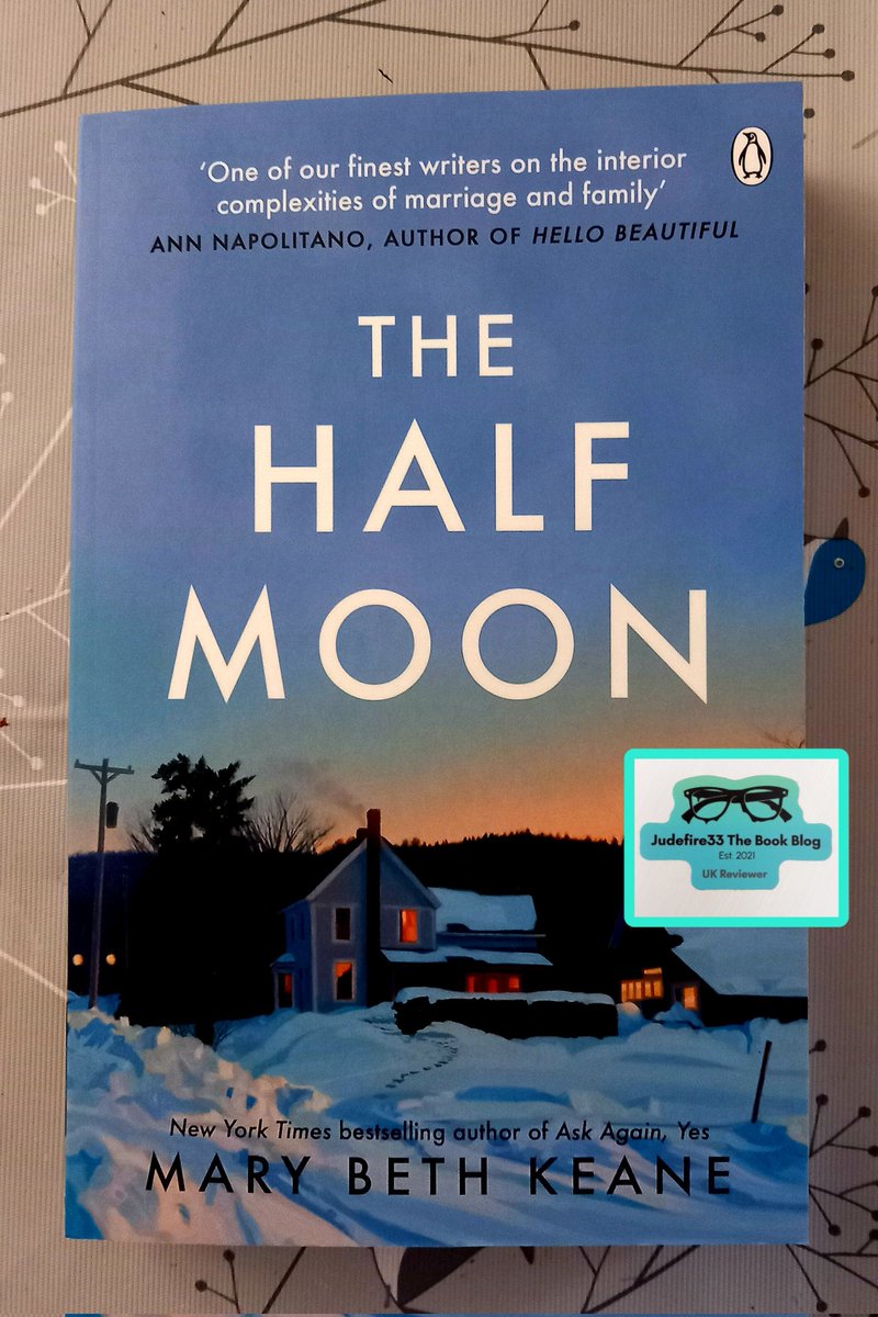 judefire33's tweet photo. Todays marvellous #BookMail  a prize I won #TheHalfMoon by #MaryBethKeane which is set during a blizzard my favourite weather! ☃️ #BookTwitter #BookChums #BookBlogger #BookReviewer https://t.co/xHEw0LWpMs