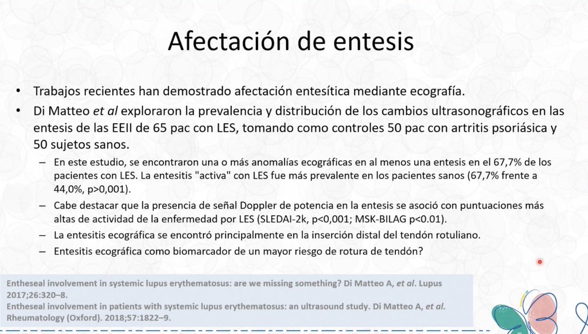 Hoy toca Lupus!                           

Mereció la pena madrugar para participar en el el segundo día del curso!
#LESYSAF24! 
👉🏻Revisamos la “Utilidad de las técnicas de imagen en el LES”