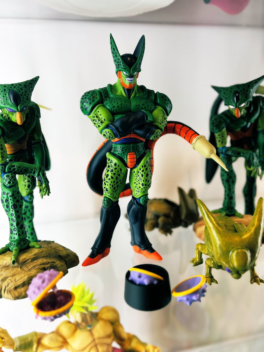 DB_sparking's tweet photo. セル第二形態が届き即開封‼️セル編好きにはたまらない🤤ドラゴンボールアライズもプレ値があまり付かなくなりフリマで買いやすくなったなー https://t.co/sK9yNdcCEz