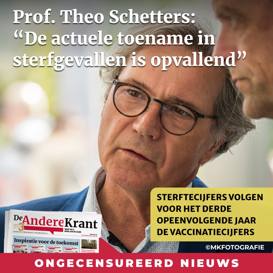 Wat insiders al vreesden, voltrekt zich wederom: sinds opnieuw wordt gevaccineerd tegen corona, loopt de sterfte in ons land weer sterk op. Het zet de discussie over de oversterfte op scherp. Op 16 oktober had statisticus Herman Steigstra de primeur: op X en Linkedin maakte hij