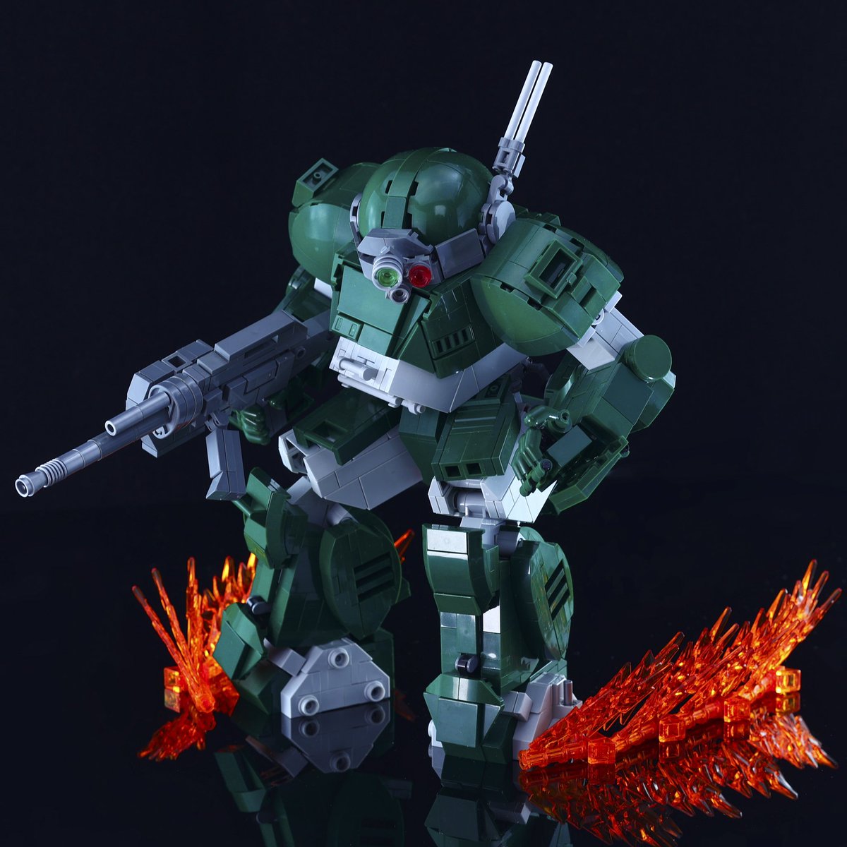 オレンジ色のサンダーのパーツを手に入れたのだけど、ローラーダッシュ