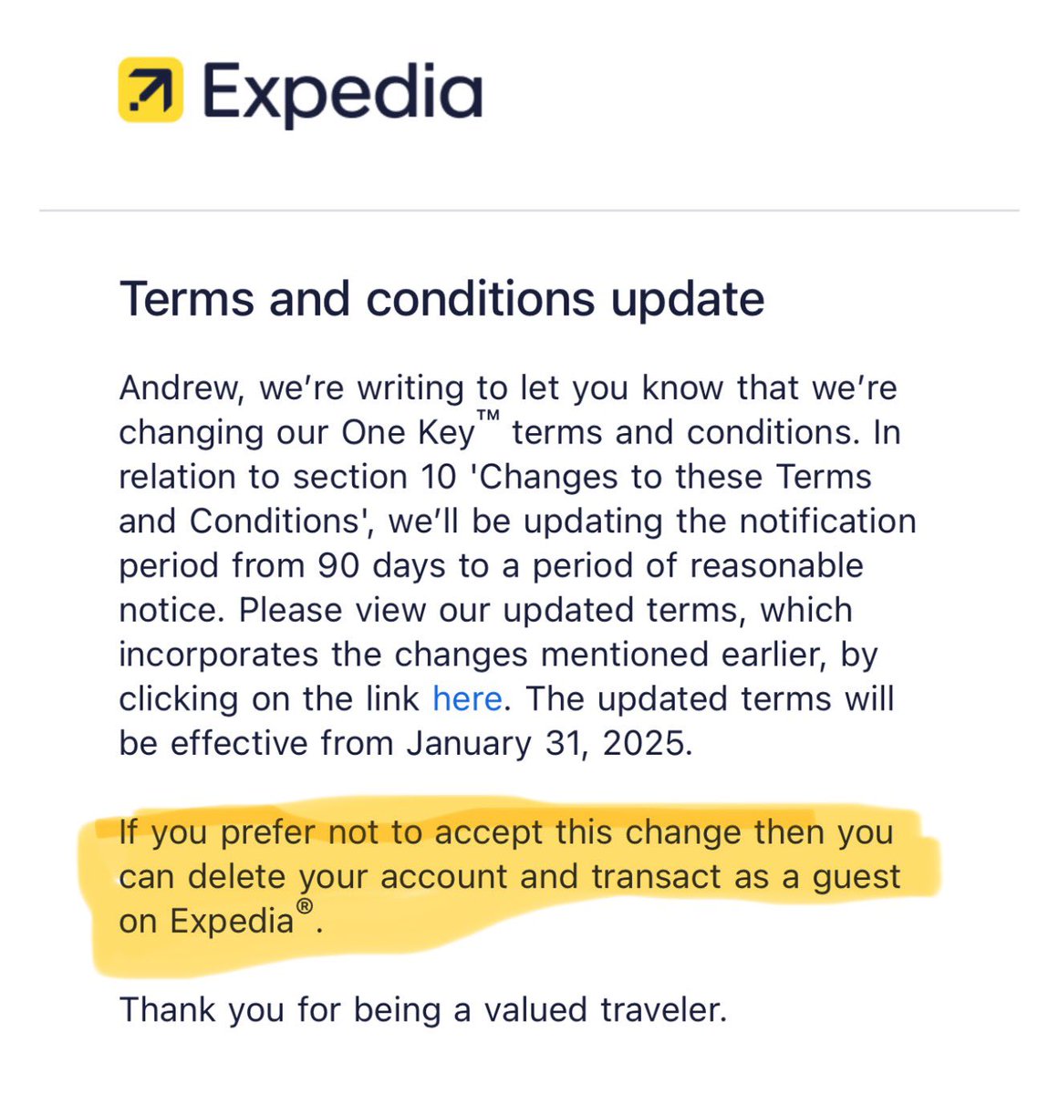 Digiwhale_CTO's tweet image. I’ve been a platinum Expedia member for the last 3 years, which is their highest tiered status. Marriott and Delta will lay their lives on the line for me over the slightest inconvenience. I may actually take their own advice here. #expedia #marriott #delta