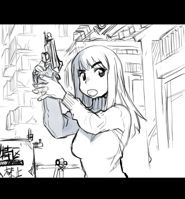 本日のラスト落書き
#天国大魔境 