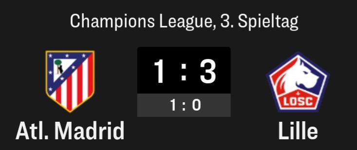 soll das dieser begehrte "Atletico fußball" sein von dem Ben Manga spricht? 
#S04SGF #S04