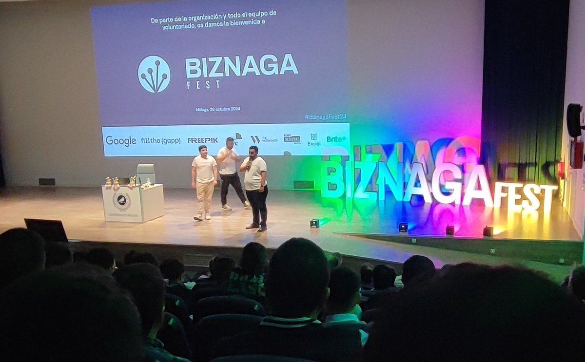 yonathan suarez (@heavy_developer) on Twitter photo #BiznagaFest2024 #BiznagaFest2024
