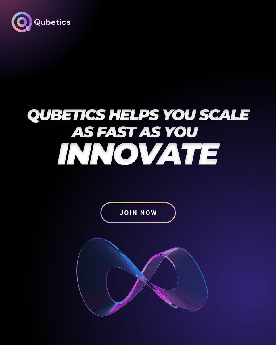 qubetics's tweet image. Get ready to scale effortlessly with tools designed for builders like you.

Join us on this journey and stay ahead: qubetics.com 

#Qubetics #Innovation #BlockchainBuilders #QubeQode #ScalingSimplified #UnitedonQubetics