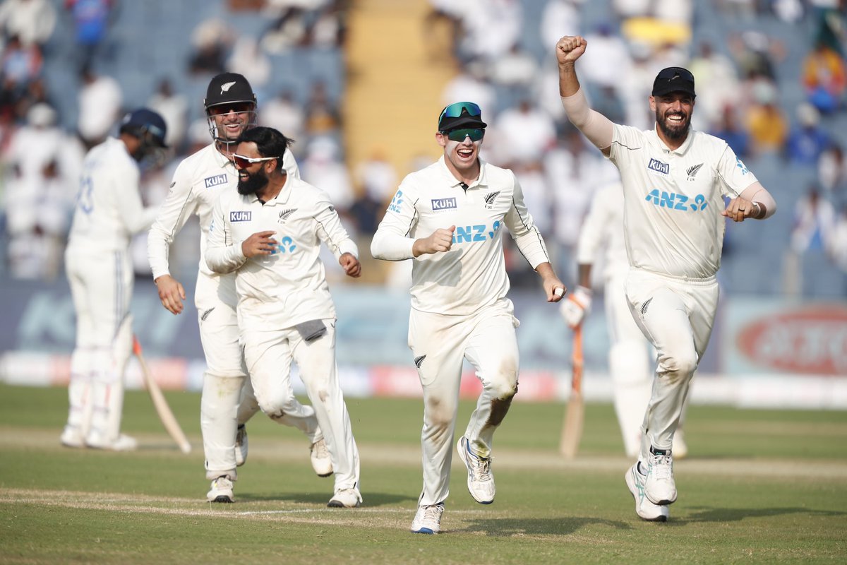 BLACKCAPS's tweet photo. Moments in Pune! 📸

#INDvNZ #CricketNation https://t.co/glKvto4h22