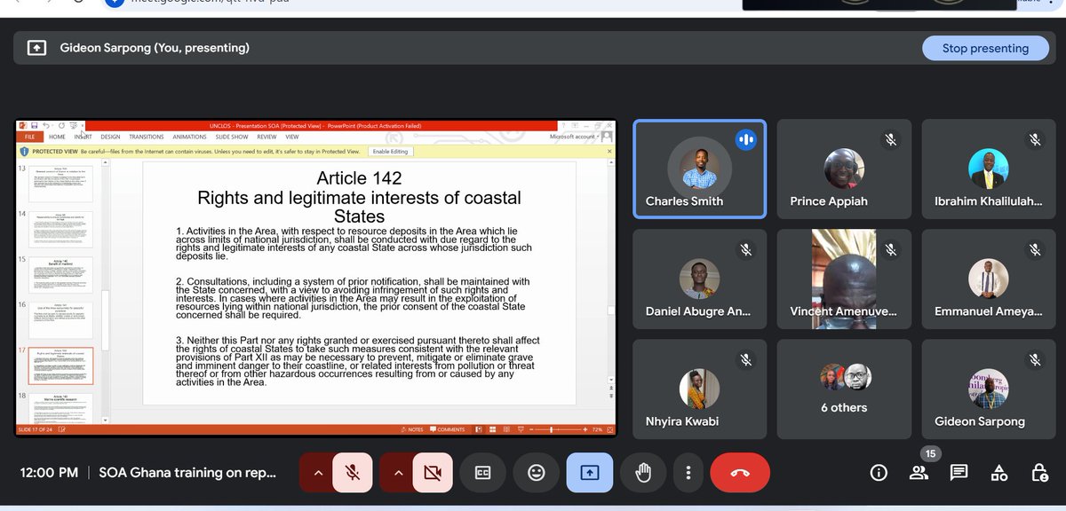 soaghanahub's tweet image. Charles Smith tasks journalists to take a closer look at UNCLOS and the provisions it makes to protect the sea and how deep sea bed mining as it currently being conducted by the ISA undermines the environment. #defendthedeep #protectthedeep #deepseabedmining