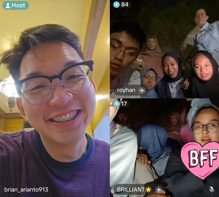 brilliantverse's tweet photo. mas royhan: maaf ya guys suaranya ga kedengeran jelas soalnya ada yg lg zumba😭
brian: 🤣🤣🤣🤣🤣🤣

#brilliant https://t.co/hFomF0mRoh