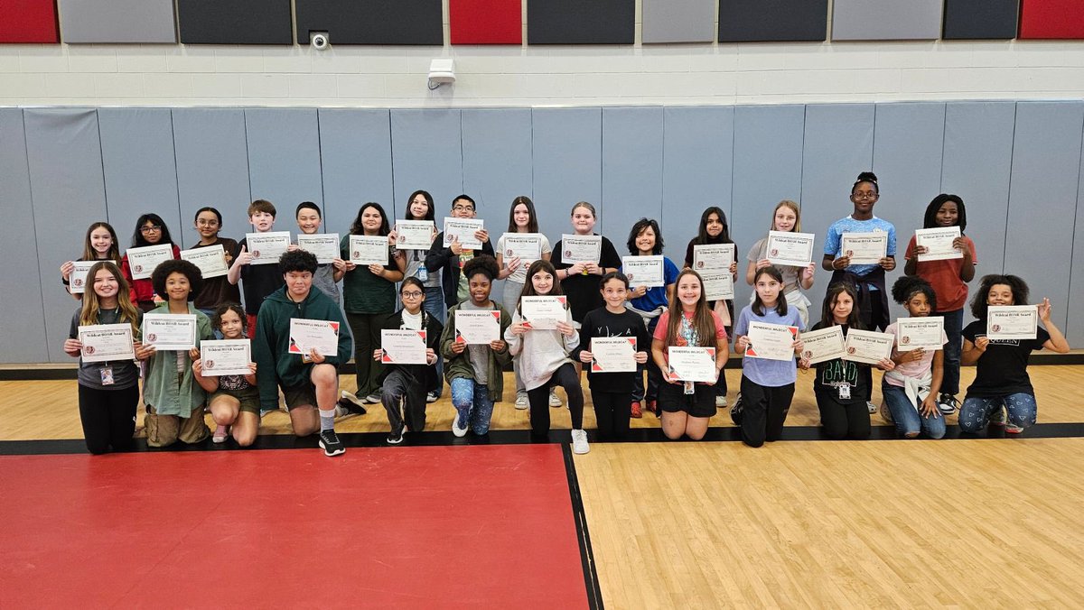 Fun things happen on 9-week assembly days!