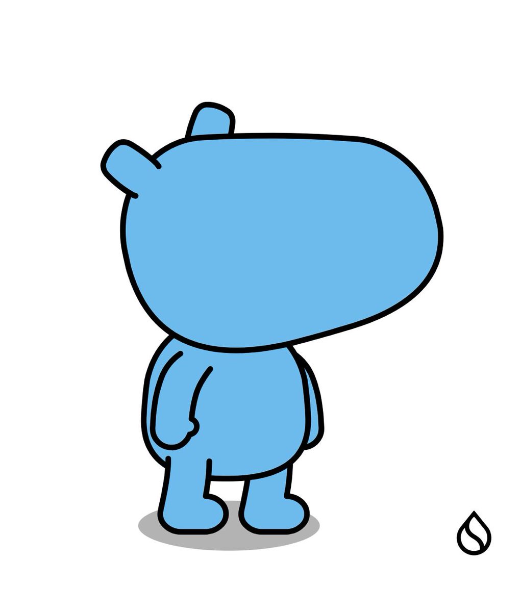 Capy rendered in Move using Potatoes SVG library