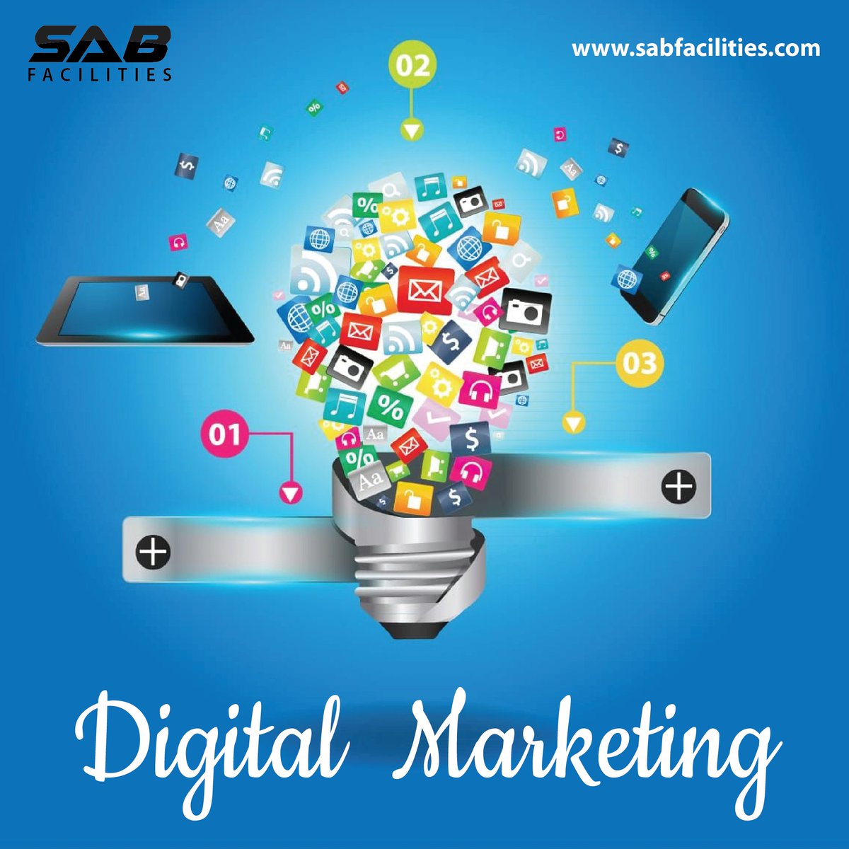 💡🚀 Ignite Your Brand’s Growth with SAB Facilities' Digital Marketing Solutions! 🌐📱

Unlock the power of digital transformation and watch your brand soar! Visit sabfacilities.com for more details.
.
.
#DigitalMarketing #SocialMediaMarketing #SEO #SABFacilities