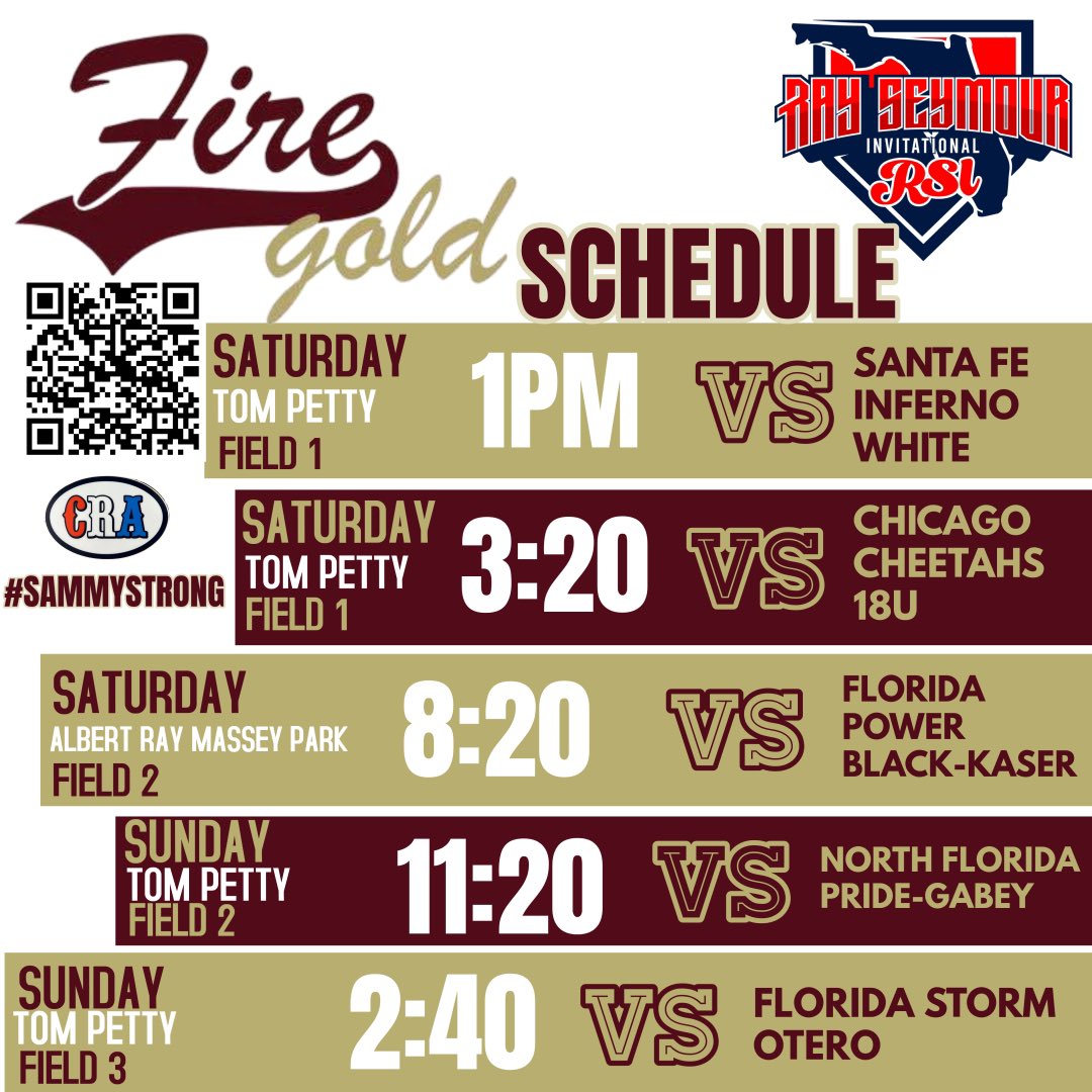 FS Fire Gold Softball tweet media