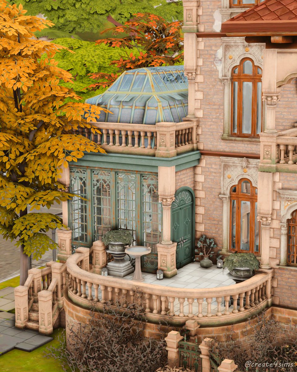 create4sims's tweet image. #EAPartner I&apos;ve always loved greenhouses and this build captures that cozy, lush vibe perfectly 🌿

#TheSims4 #TheSims4LifeAndDeath