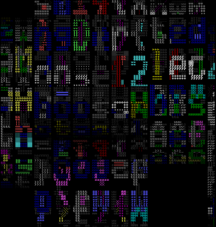 'Bridging Worlds' Art Spotlights

With just four days left on the auction, I wanted to some context around the 11 contributing artworks ⬇️

1/ CRUSH #1
by <a href="/andreasgysin/">ertdfgcvb 𓅰 𓅬 𓅭 𓅮 𓅯</a>

Crush displays fragments of its own source code in realtime on an ASCII grid.
The work is an HTML, Javascript