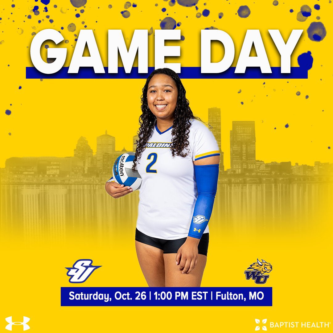 Spaldingwvb's tweet photo. WVB | On the road for a SLIAC doubleheader!

🆚 Westminster &amp; Webster
📍 Fulton, Mo.
⏰ 11:00 AM &amp; 1:00 PM
🎥 https://t.co/Vy1a1aqWhW

#SU502 | #OneSpalding https://t.co/fc4hCmRXg7